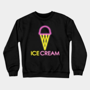 Ice Cream Neon Crewneck Sweatshirt